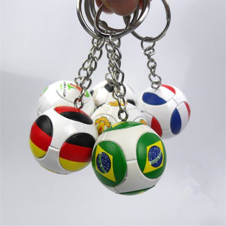 custom football keychain